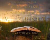 Developing a Kingdom Mindset